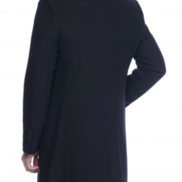 BELK/Parisian Classic Overcoat (44 Long) Black - Picture 2 of 15